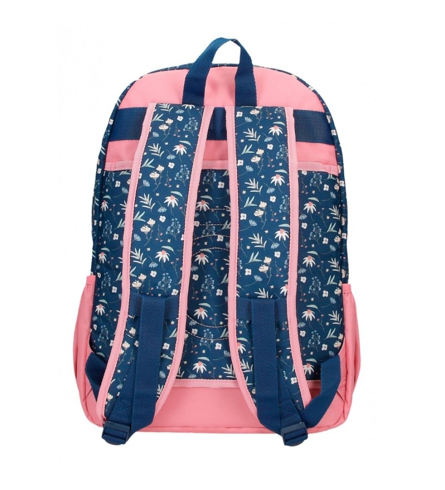 Enso Mochila Ciao Bella doble compartimento marinho