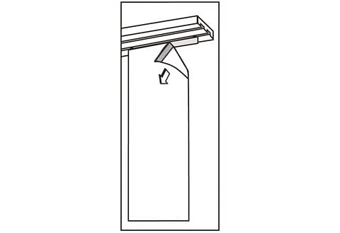 Vision S Schiebegardine »4ER SET ROM« Paneelwagen 4 Stk. tlg. HxB: 260x60, Schiebevorhang 4er Set Uni