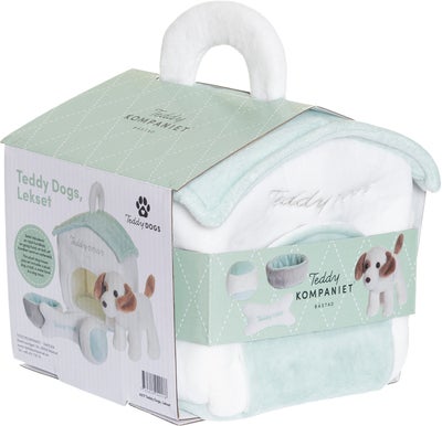Teddykompaniet Teddy Dogs Lekesett