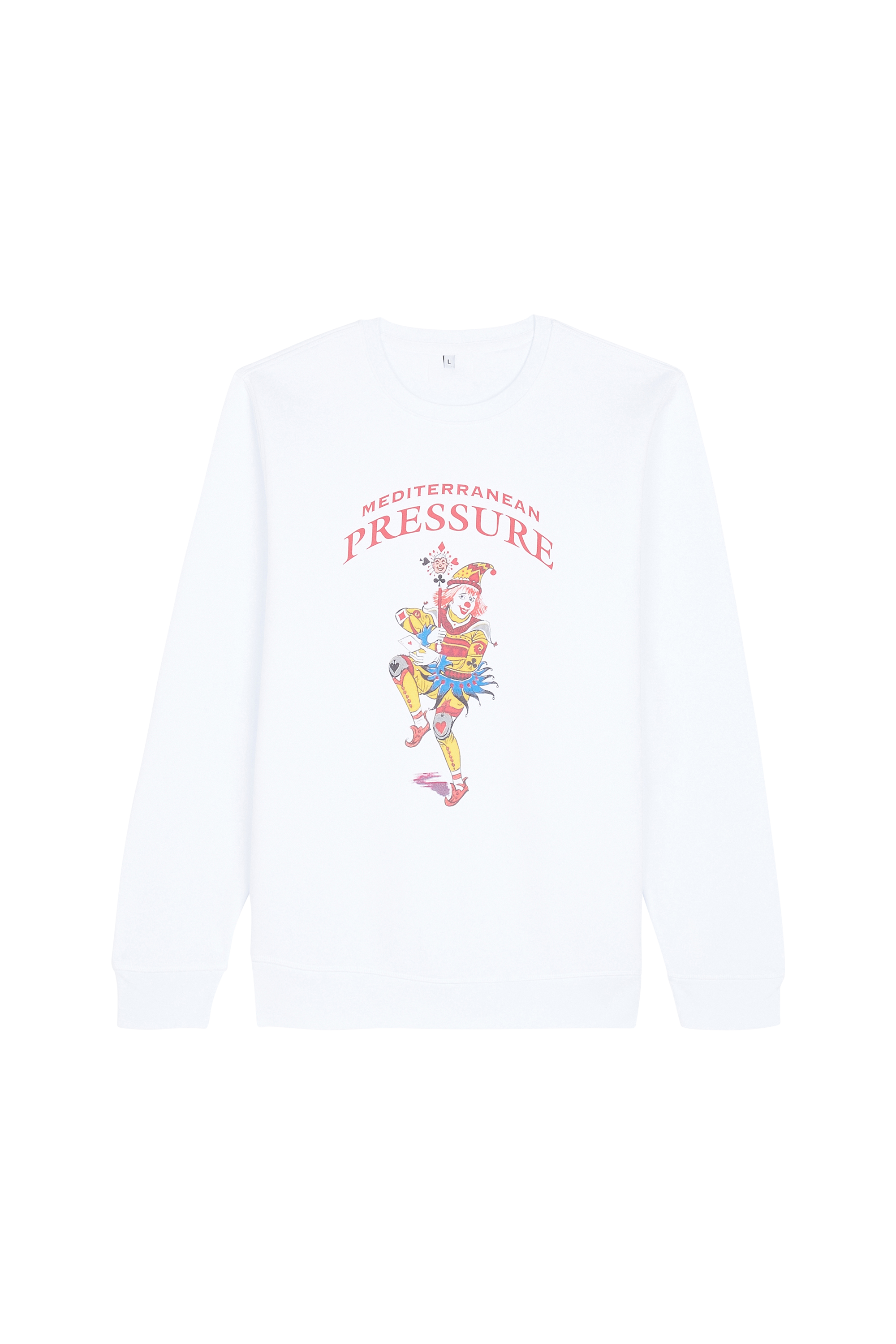 PRESSURE Sweat JOCKER Blanc
