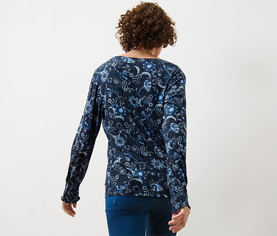 Bedrucktes Blusenshirt