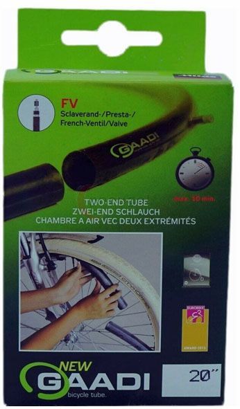 Gaadi - FV47 - Binnenband - Zwart - Butyl Rubber - 35mm