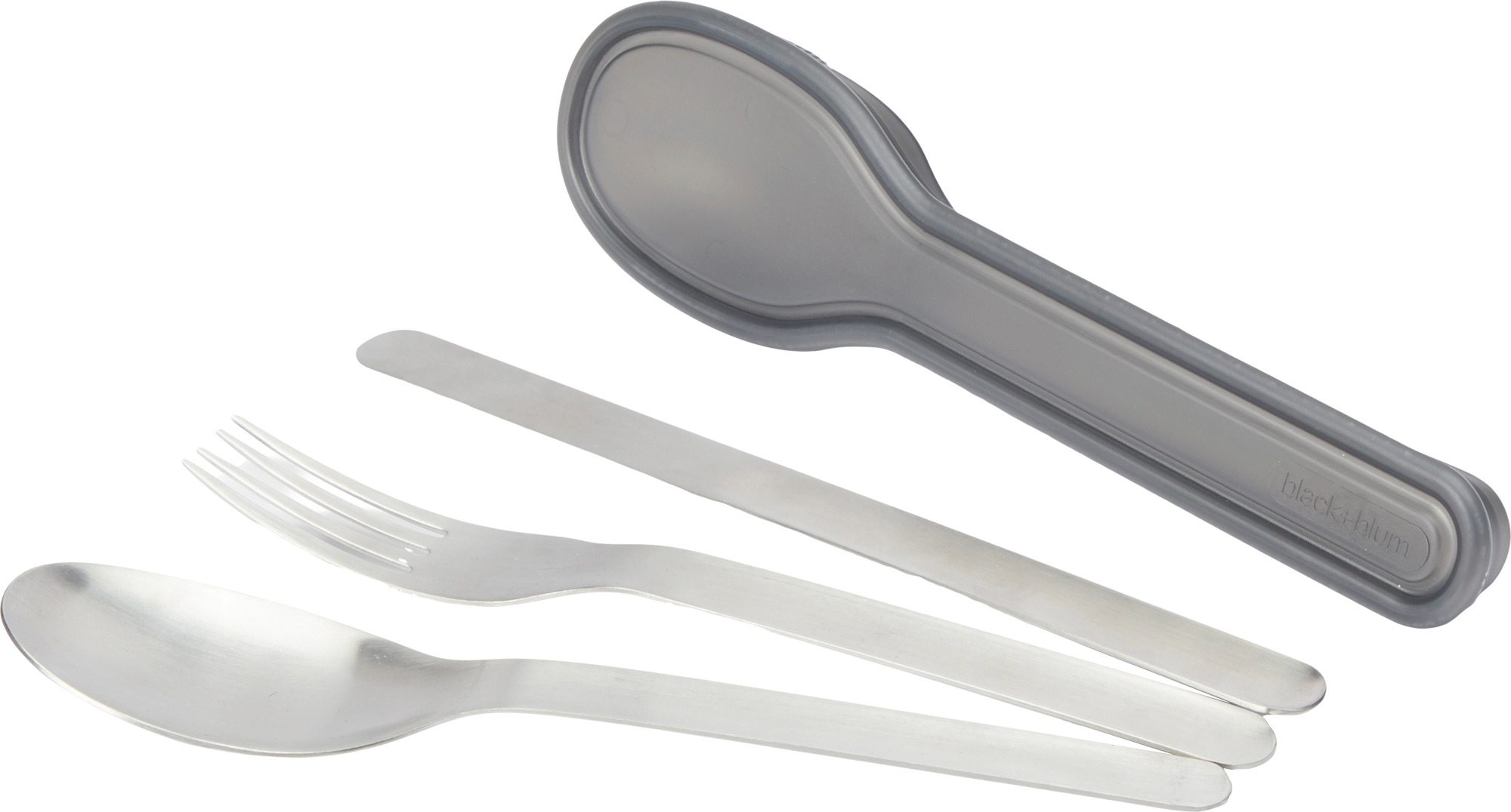 Black and Blum Besteck Set Edelstahl 3-teilig 20 cm silber