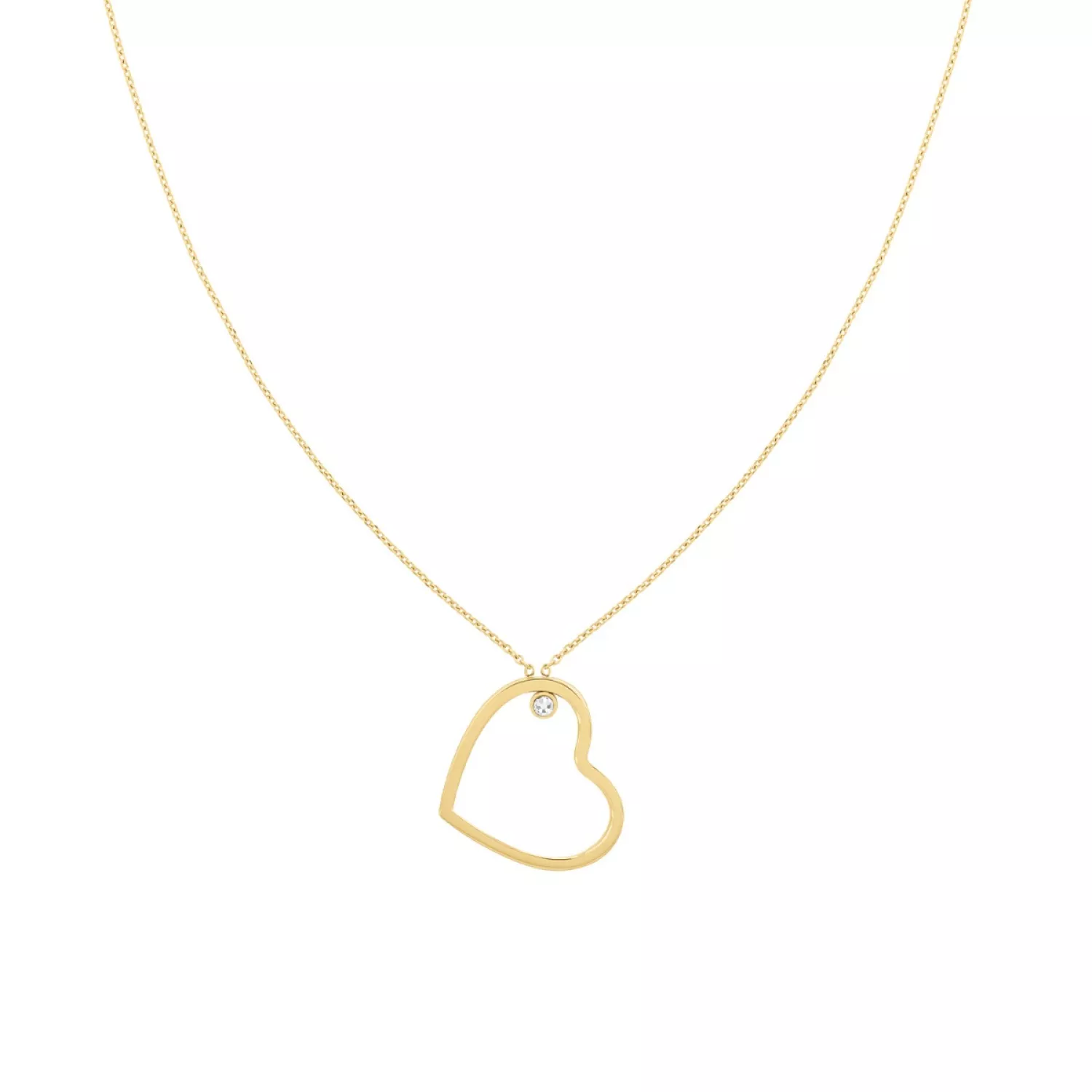 Tommy Hilfiger Minimal Heart Halskæde 22 kt. Rustfrit Stål 2780757