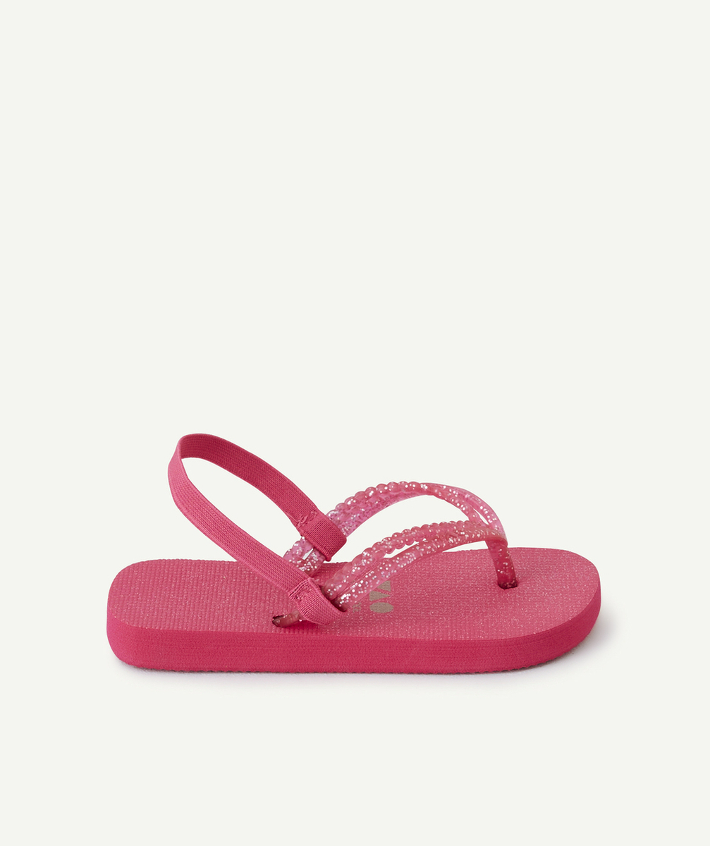 tong fille rose pailettes