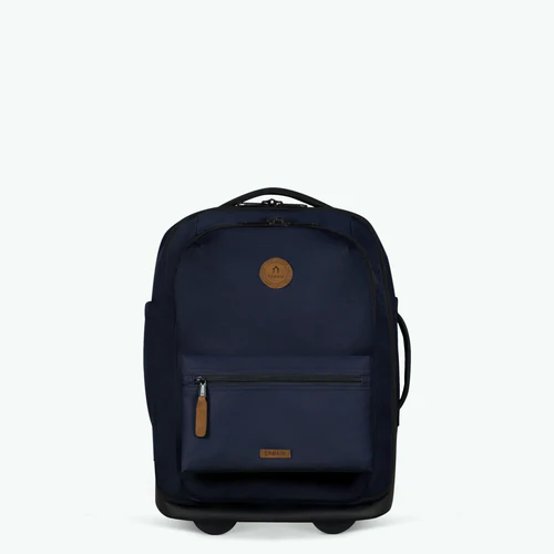 Valise souple 2 roues XS Reykjavik bleu marine