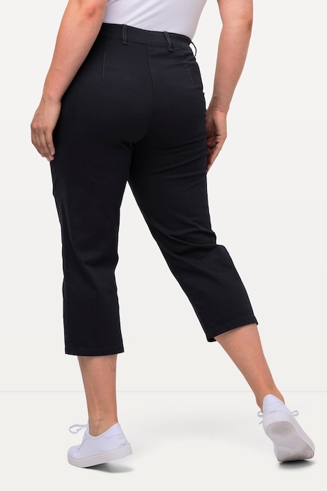 Hose Mony, wadenlang, Zipptaschen, Stretch
