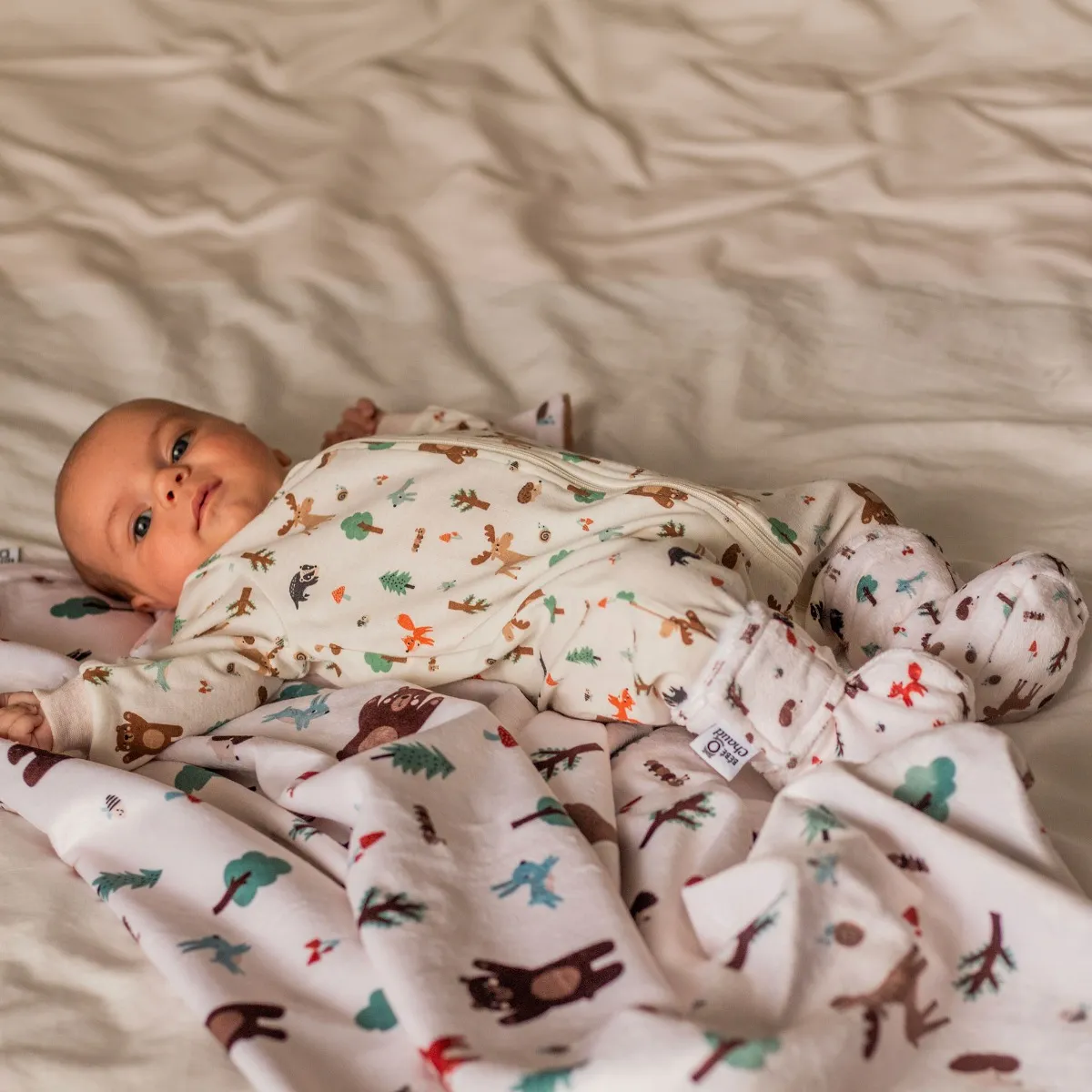Bébé Confort Pyjama Imprimé Forêt 0-30mois