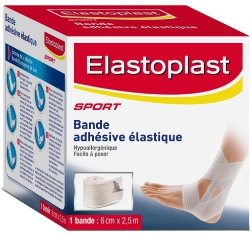 Bande Adhésive Elastique - 6cmx 2.5m