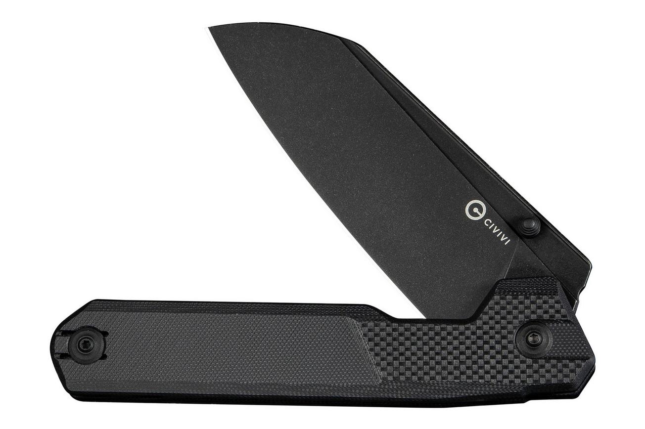CIVIVI Hid C23008-1 Blackwashed, Black G10, zakmes, Ostap Hel Design
