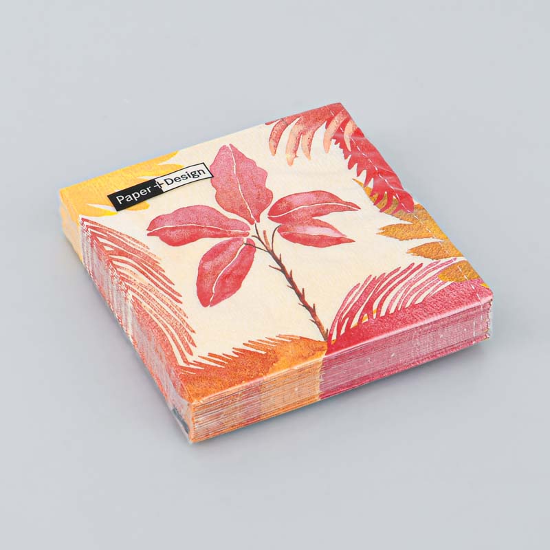 Lot de 20 serviettes 'Nomad tropic'