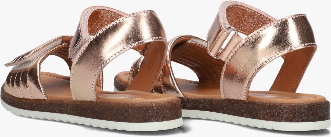 JOCHIE & FREAKS ros&eacute;gouden jochie & freaks sandalen daisy