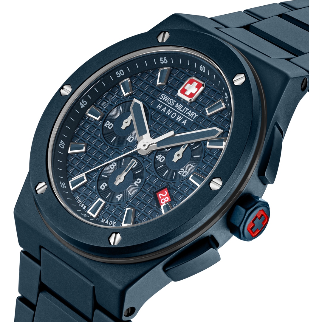 Swiss Military Hanowa Sidewinder Ceramic Blau