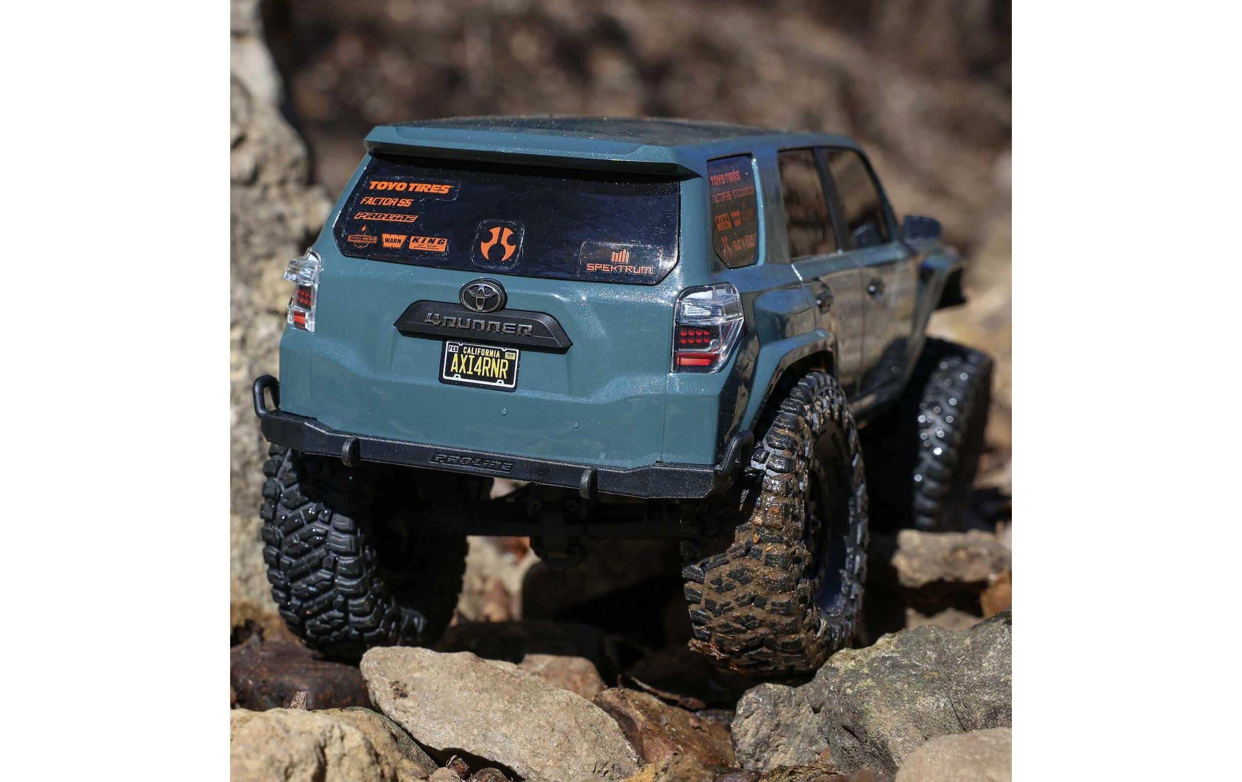 Scale Crawler SCX24 Toyota 4Runner 1:24 RTR - Grau<br>Rock Crawler Brushed 4WD mit Akku & Ladegerät