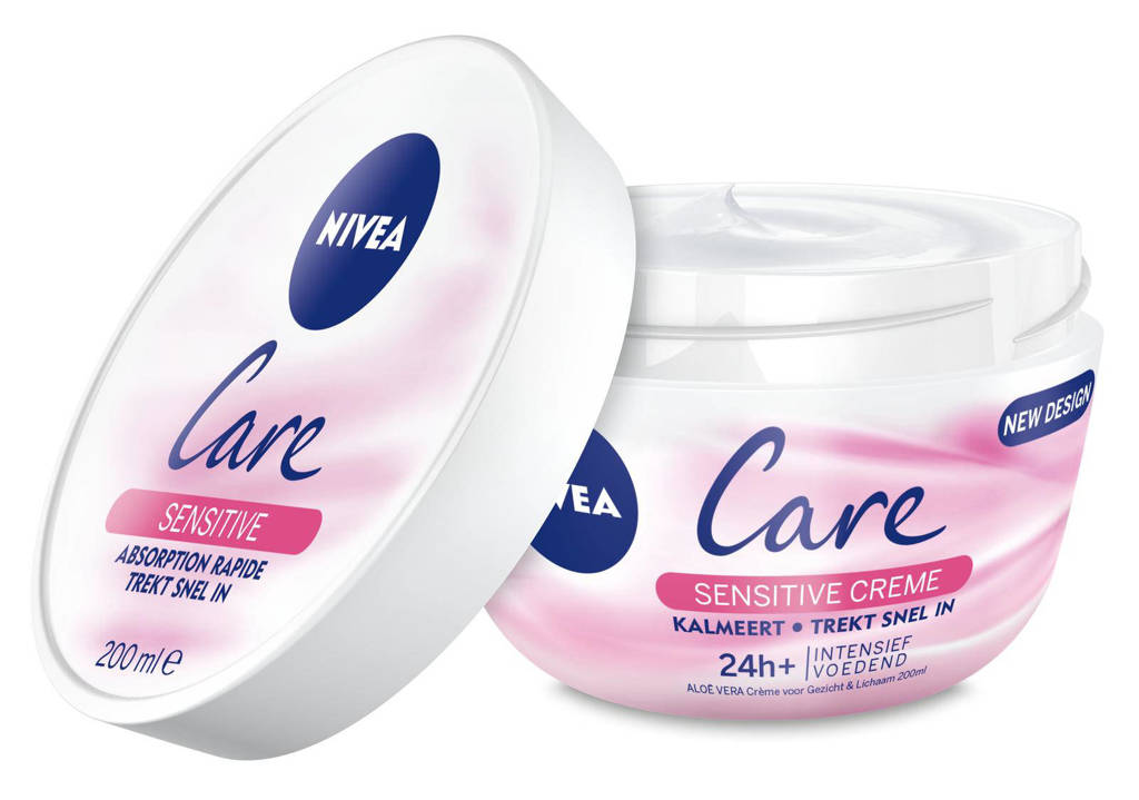 Care Sensitive bodycrème - 3x 200 ml - voordeelverpakking