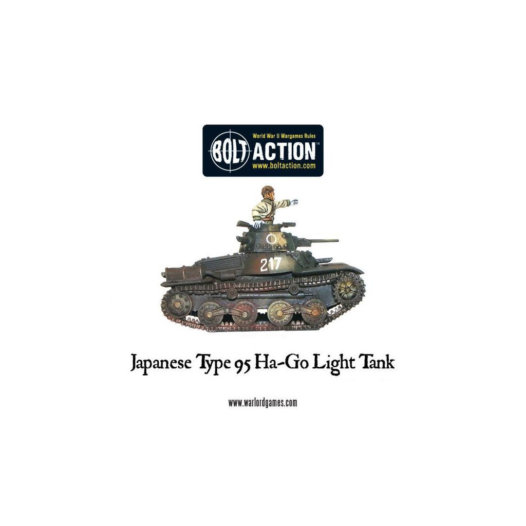 Bolt Action - Japanese Type 95 Ha-Go Light Tank