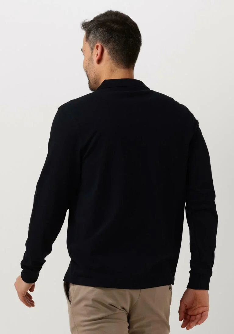 FRED PERRY donkerblauwe fred perry polo ls plain fred perry shirt