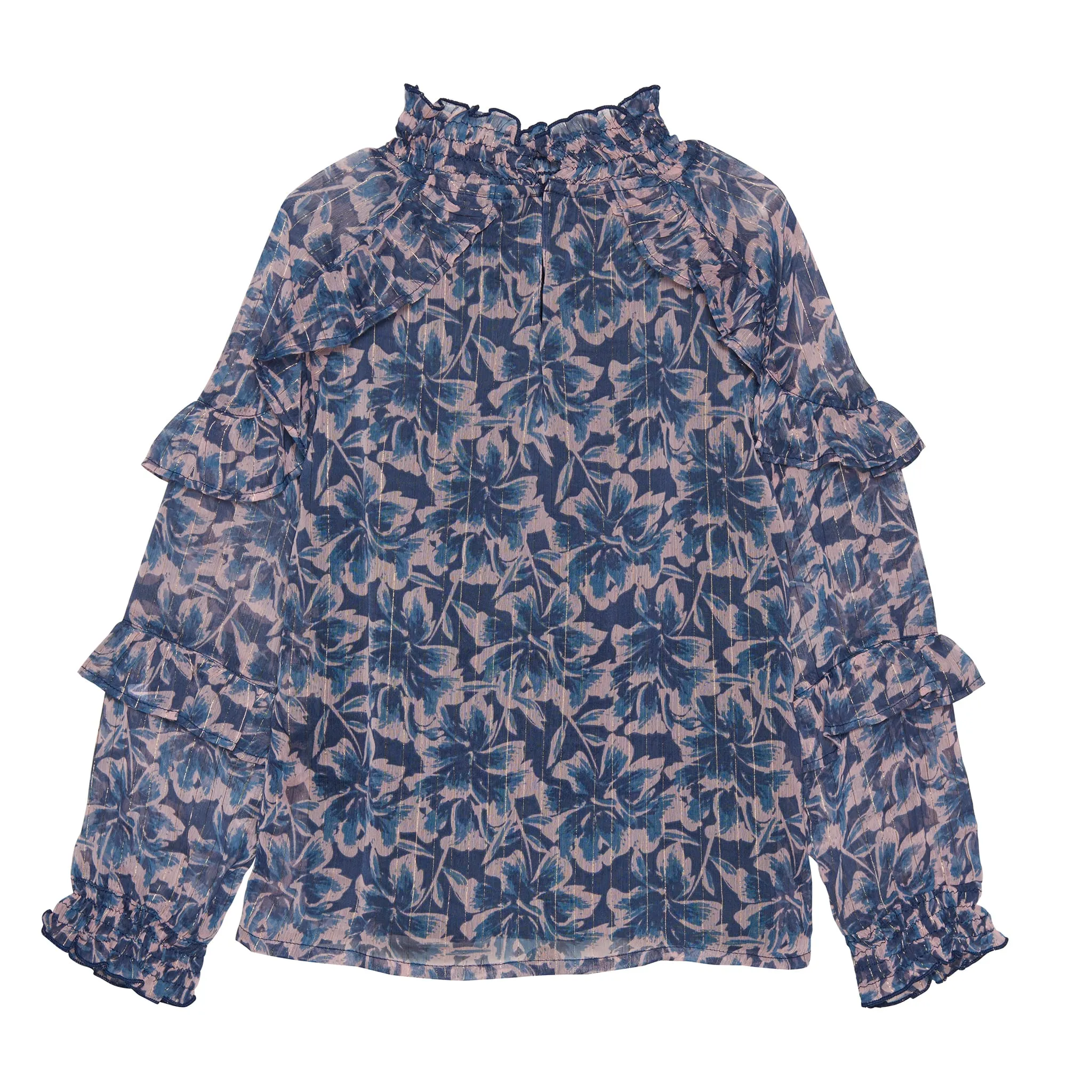 Creamie Blouse Grosses Fleurs 7-14ans