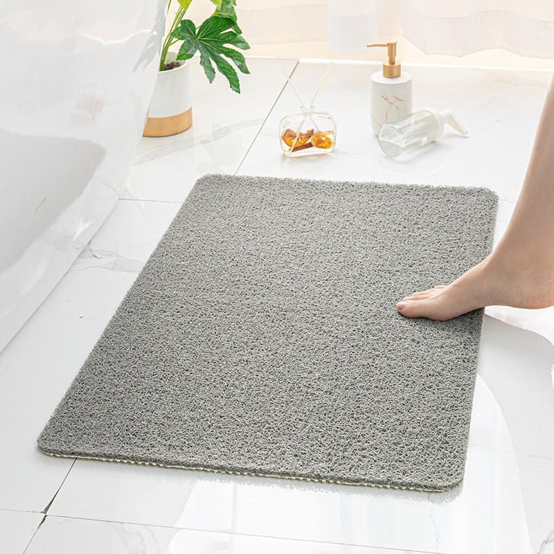 (40x60cm) Massage Dusch Matte Luftiger Badewannen Teppich - Grau