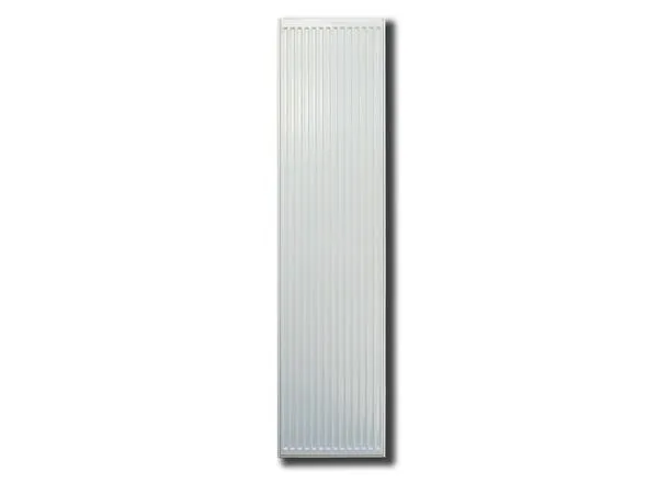 Thermrad Vertical Compact panelradiator 2693W, 4 tilslutninger, HxDxL 2200x22x600mm, blank hvid RAL9016