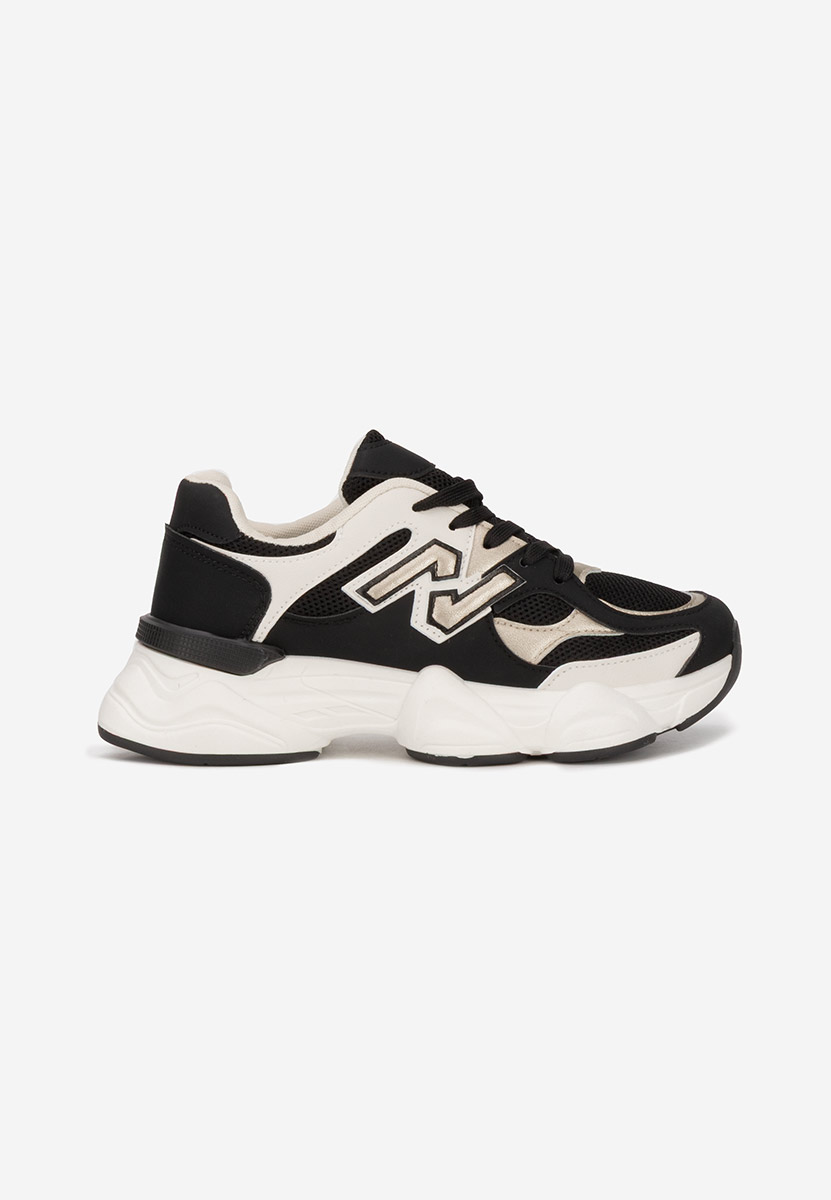 Baskets pour femme noirs Louie