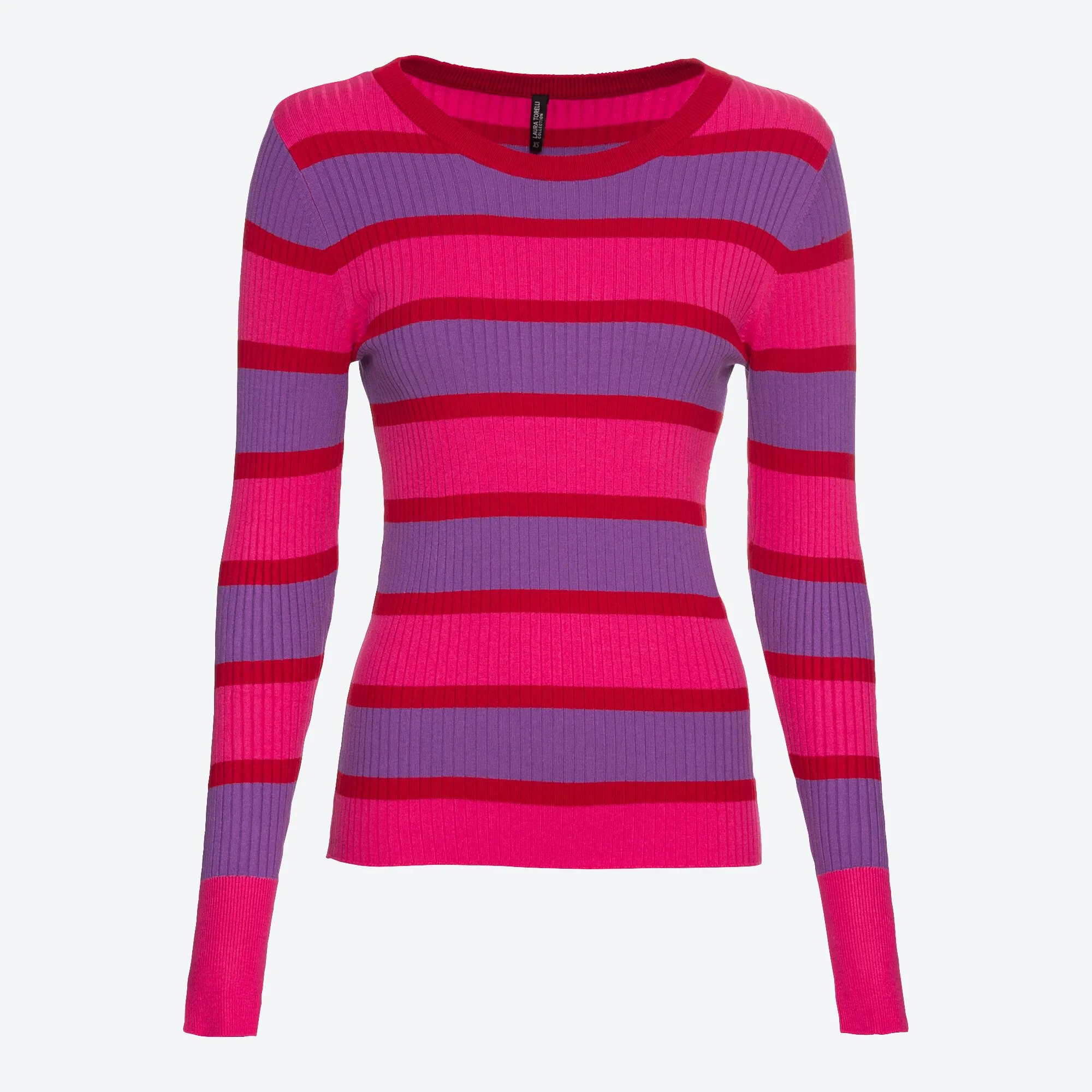 Damen-Pullover mit Streifendesign