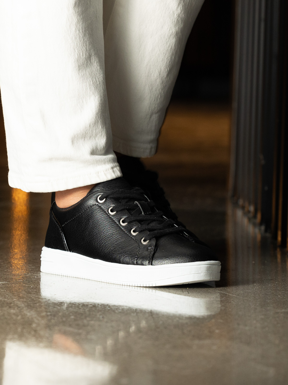 Gorbio Low Black - Trapes Sko