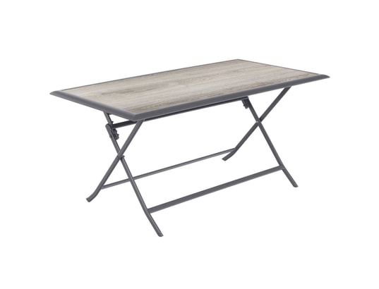 HESPERIDE - Table pliante Table de jardin pliante azua en aluminium - 6 places