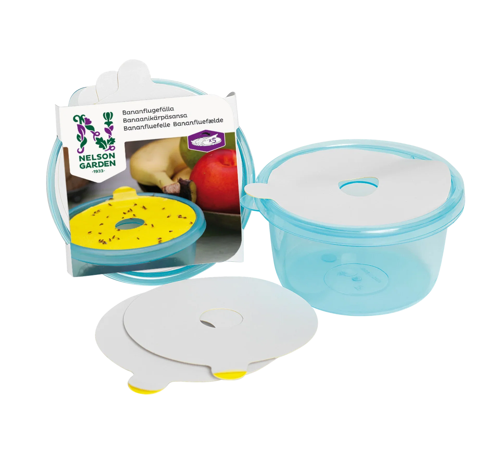 Nelson Garden Bananfluefelle 5 pk