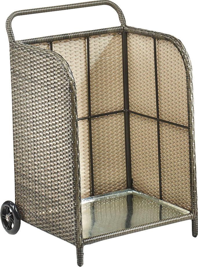 locker Kaminholzkorb 52/48/79 cm