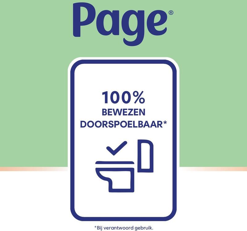12x Page Vochtig Toiletpapier Aloe Vera 38 Stuks