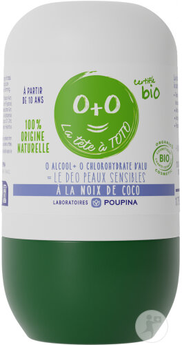 Tête À Toto Le Déodorant Pour Enfant Noix De Coco Peaux Sensibles Bio 50ml