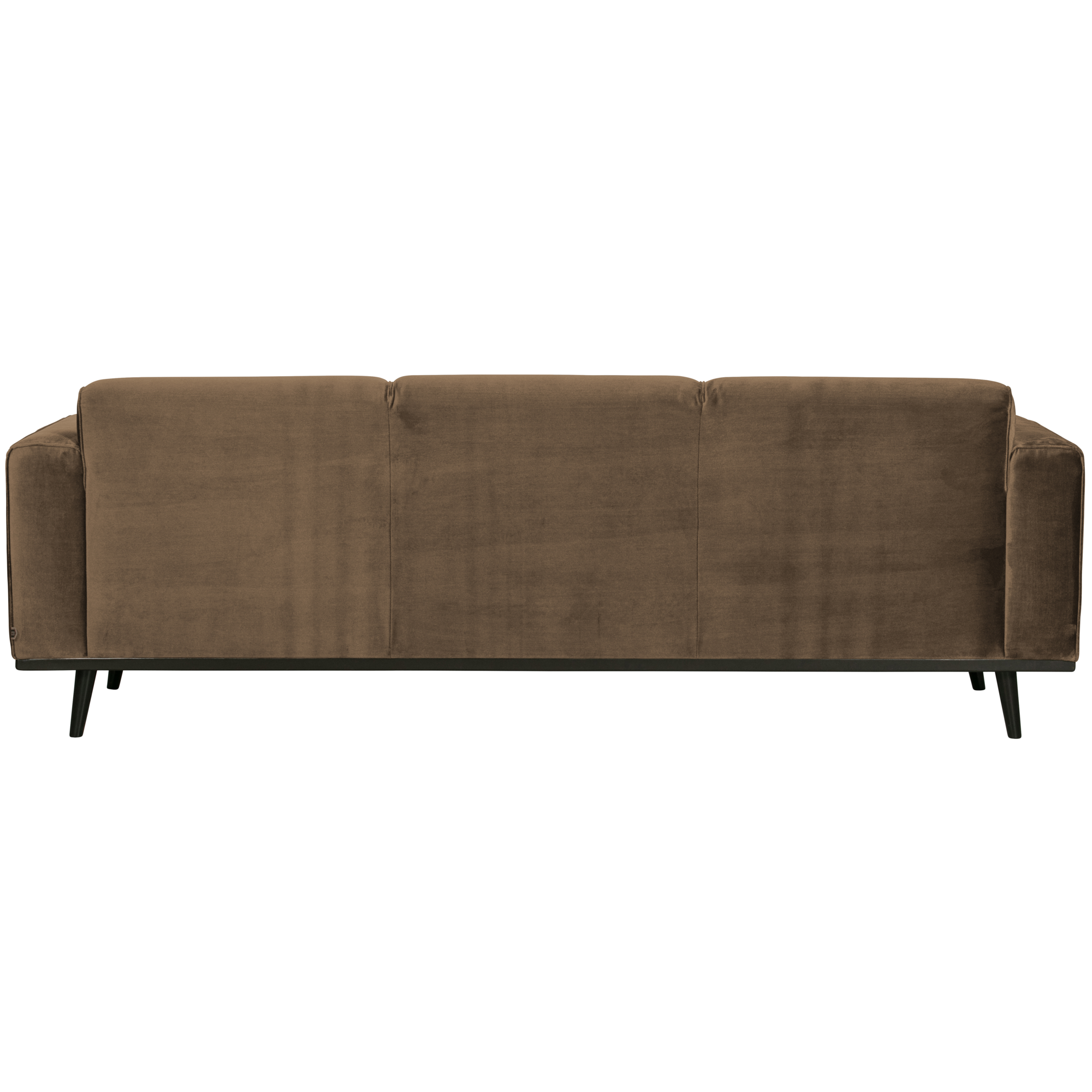 3-zits bank Statement Statement 3-zits Bank - 230 cm - Fluweel - Taupe