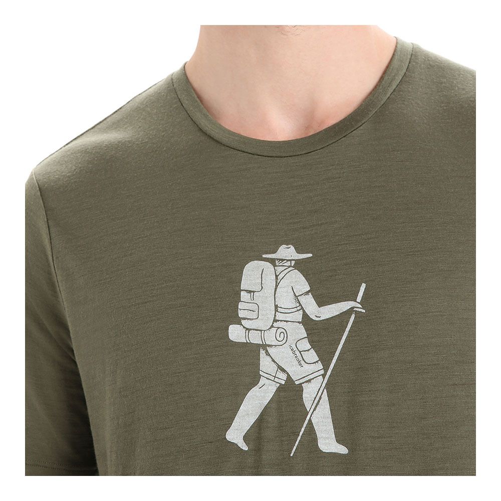 Icebreaker TECH LITE II - Tee-shirt Homme loden