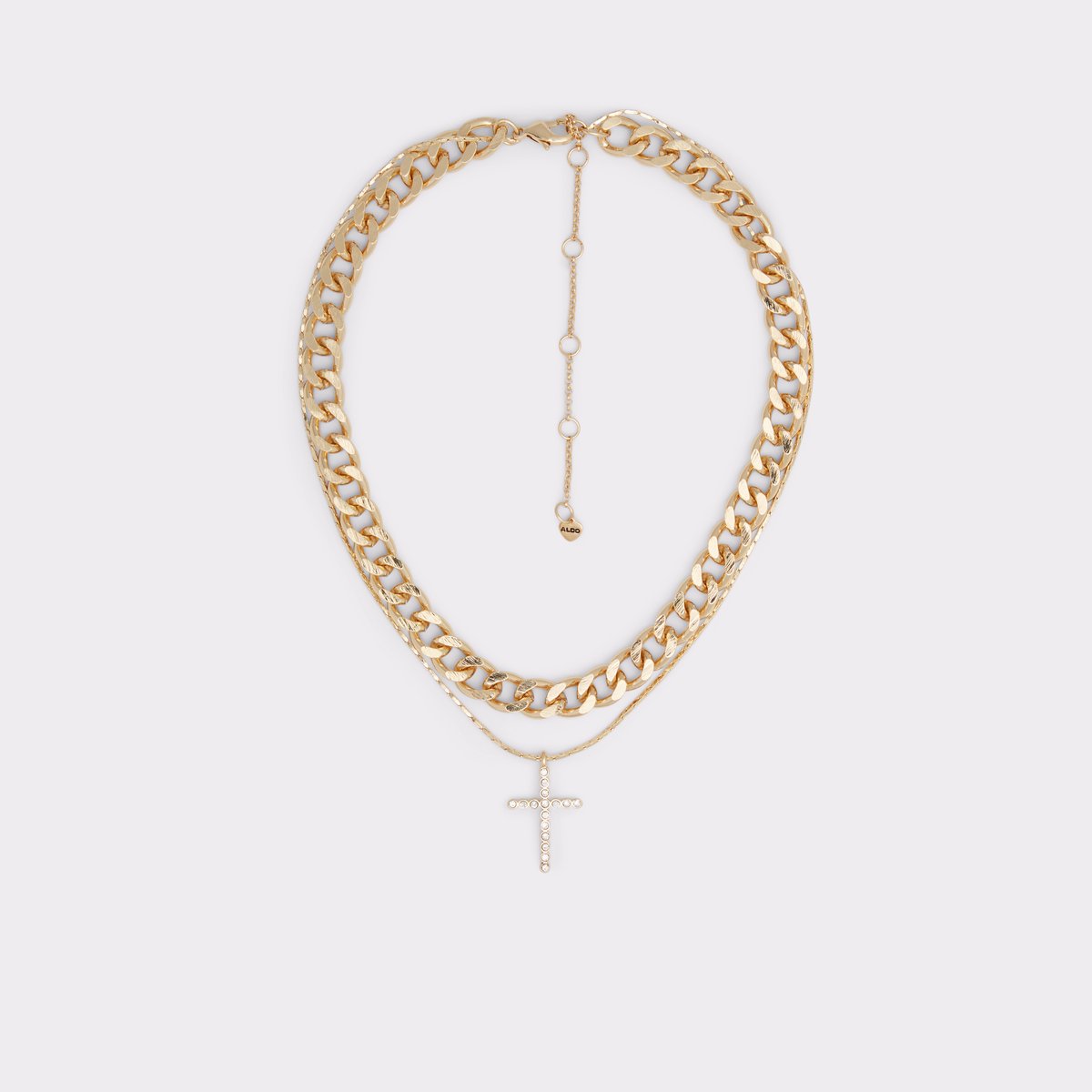 Acerani Gold-Clear Multi Women Necklaces