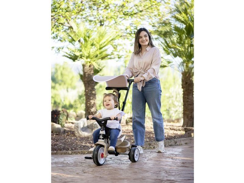 Smoby Dreirad Baby Balade Beige Mitwachsendes Babyrad