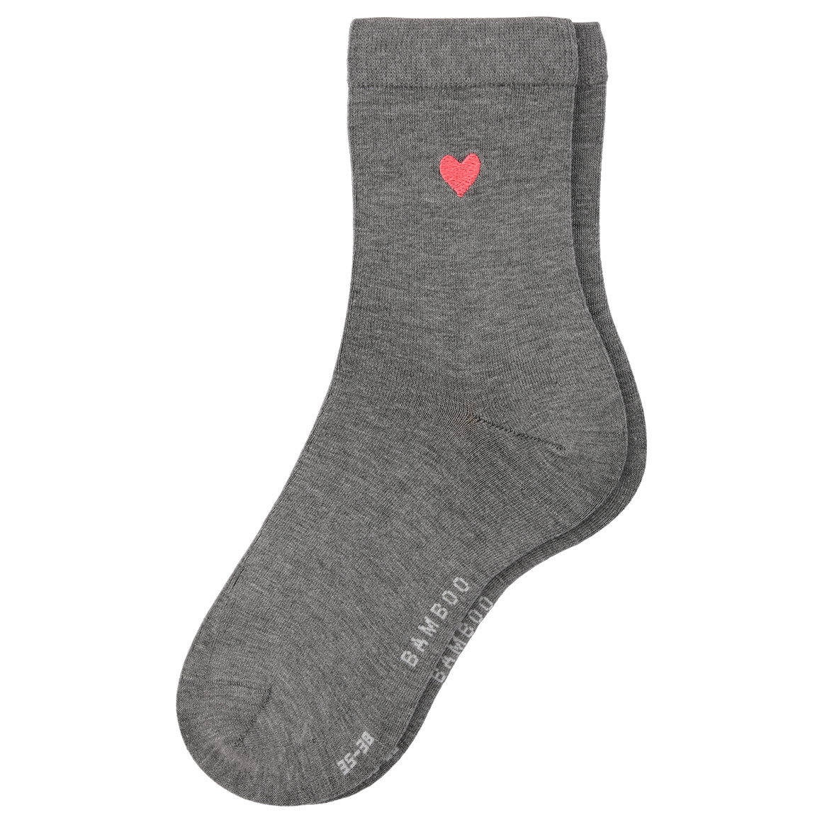 Gina Benotti 5 Paar Damen Socken im Set rosa / grau / dunkelblau