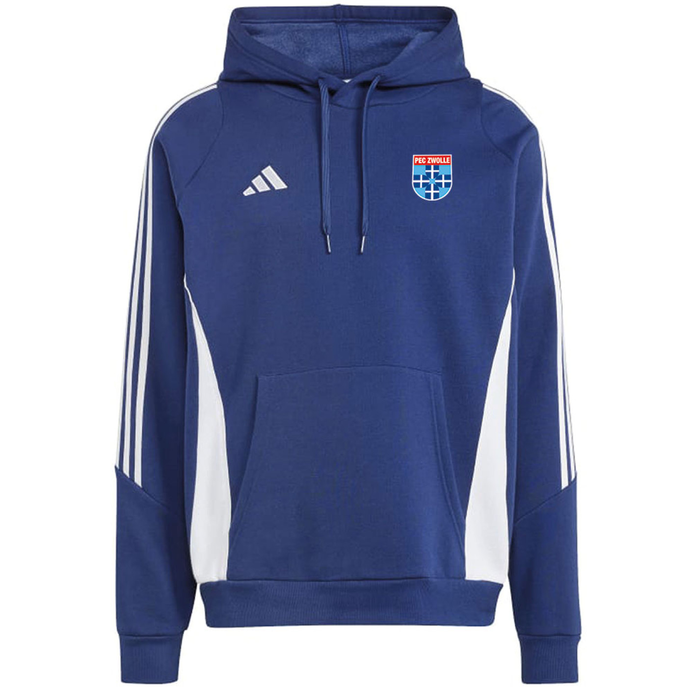 Adidas PEC Zwolle Hoodie Kids Blauw Wit