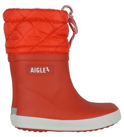 Aigle TermoStøvler - Giboulee 2 - R?d/Hvid
