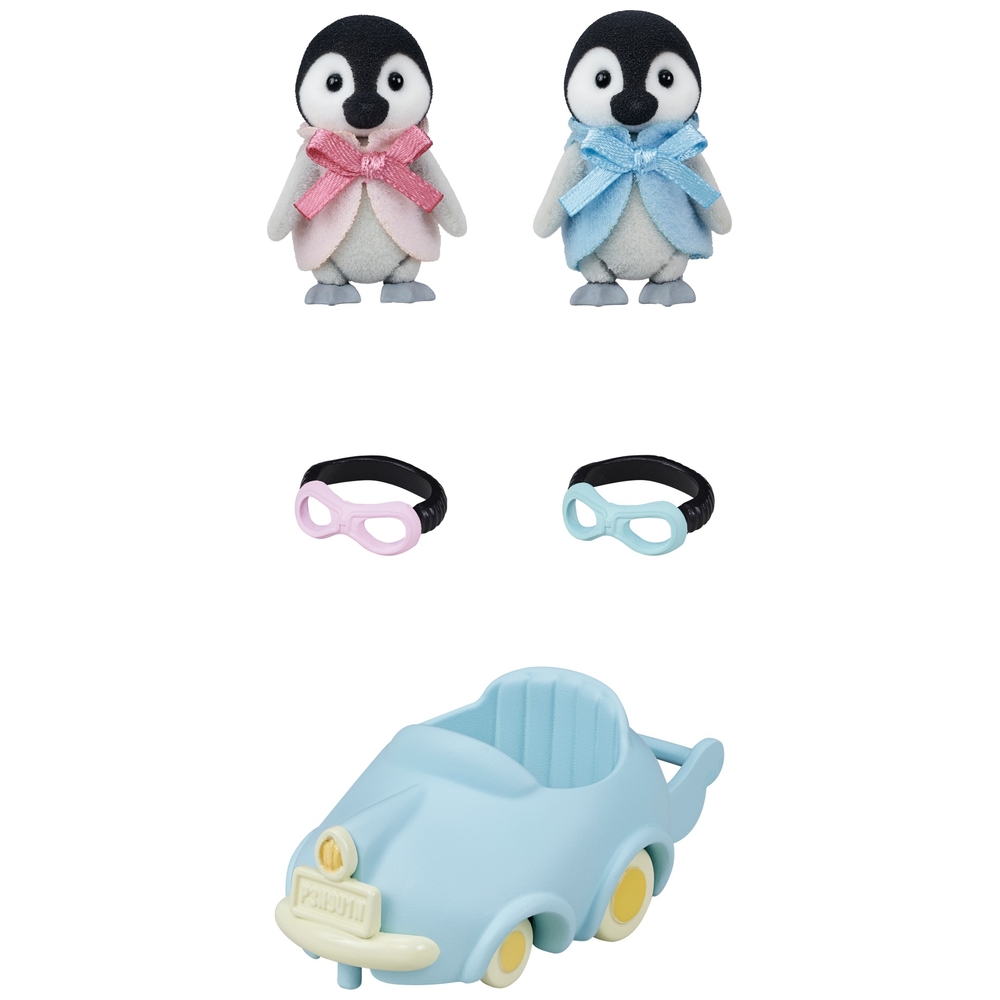 Sylvanian Families Pinguinbabys Fahr- und Spielset